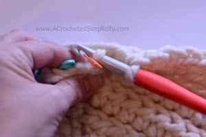 Free Crochet Pattern - Knit-Look Super Bulky Slouch by A Crocheted Simplicity