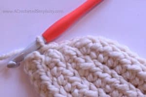 Free Crochet Pattern - Knit-Look Super Bulky Slouch by A Crocheted Simplicity