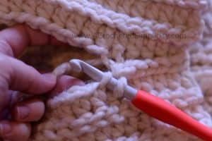 Free Crochet Pattern - Knit-Look Super Bulky Slouch by A Crocheted Simplicity