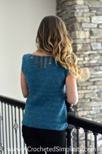 Free Crochet Pattern - My Favorite Summer Top by A Crocheted Simplicity