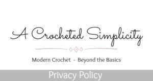 A Crocheted Simplicity Privacy Policy