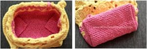 Free Crochet Pattern - Strawberry Lemonade Tote Bag by A Crocheted Simplicity #crochet #freecrochetpattern #crochettotebag