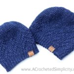 Free Crochet Hat Pattern - Chevron Peaks Slouch by A Crocheted Simplicity part of the #HatNotHate campaign #crochet #stompoutbullying #crochethat