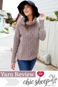 Chic Sheep yarn by Marly Bird - Free Patterns & Yarn Review by A Crocheted Simplicity