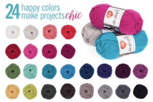 Chic Sheep yarn by Marly Bird - Free Patterns & Yarn Review by A Crocheted Simplicity