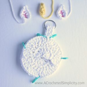 Free Crochet Pattern - Unicorn Earbud Holder by A Crocheted Simplicity #crochet #earbudholder #earbudcase #crochetpattern #handmade