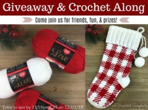 Join us for the 2018 Christmas Stocking Crochet Along! Hosted by A Crocheted Simplicity