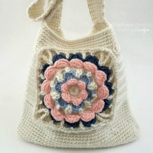 Free Crochet Pattern - My Favorite Tote Bag by The Purple Poncho