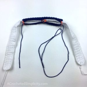 Free Crochet Pattern - Simple Striped Tote Bag by A Crocheted Simplicity #freecrochetpattern #crochettotebagpattern #crochetbagpattern #stripedtotebag 