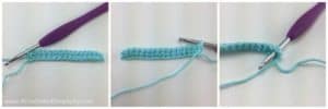 How to Crochet the Inverse Single Crochet Stitch a Tutorial by A Crocheted Simplicity #crochetstitch #crochetstitchtutorial #howtocrochet #crochetstitches #crochet #freecrochettutorial