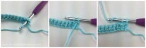 How to Crochet the Inverse Single Crochet Stitch a Tutorial by A Crocheted Simplicity #crochetstitch #crochetstitchtutorial #howtocrochet #crochetstitches #crochet #freecrochettutorial