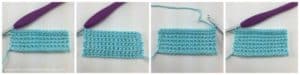 How to Crochet the Inverse Single Crochet Stitch a Tutorial by A Crocheted Simplicity #crochetstitch #crochetstitchtutorial #howtocrochet #crochetstitches #crochet #freecrochettutorial