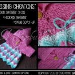Crochet Swim Cover-Up Pattern - Chasing Chevrons Swim Cover-up & Hooded Sweater Dress by A Crocheted Simplicity #crochetswimcover #swimcoverup #hoodedswimcoverup #kidsswimcoverup #beachcoverup #hoodedsweater #hoodedsweatervest #crochetswimcoveruppattern #crochetpattern