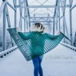 Crochet Pattern - Coachella Shawl by A Crocheted Simplicity #crochet #crochetshawl #crochetwrap #crochetshawlpattern #lionbrandtouchofmerino