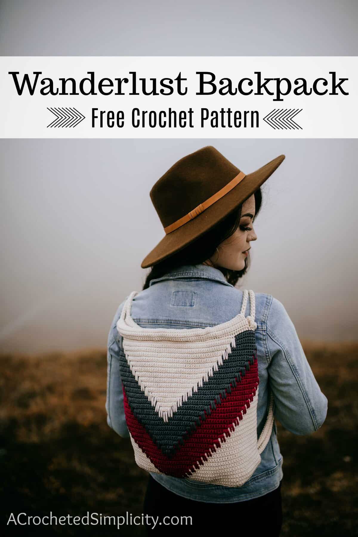 Crochet Backpack Pattern PDF Summer Duffel Bag Crochet Pattern 