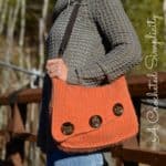 Knit-Look Asymmetrical Bag Crochet Pattern by A Crocheted Simplicity