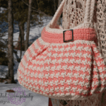 Houndstooth Handbag Crochet Purse Pattern by A Crocheted Simplicity
