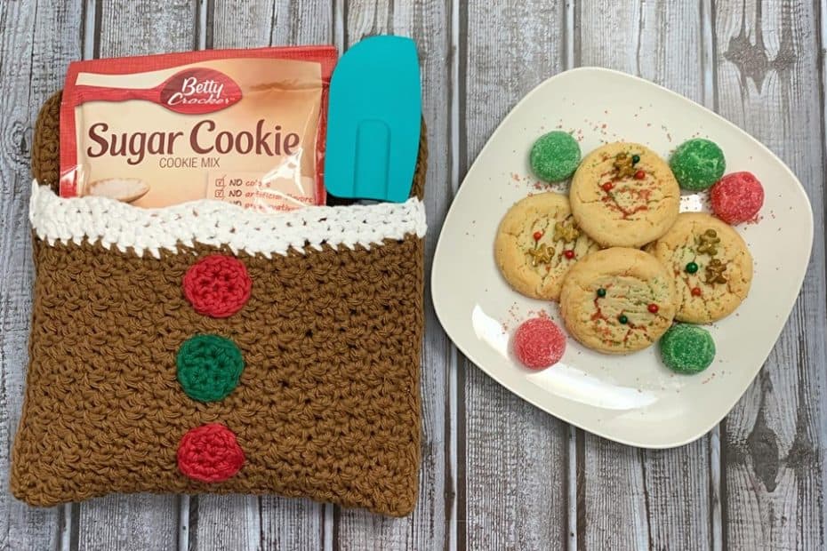 Free Crochet Pattern - Gingerbread Man Belly Pot Holder by Blackstone Designs