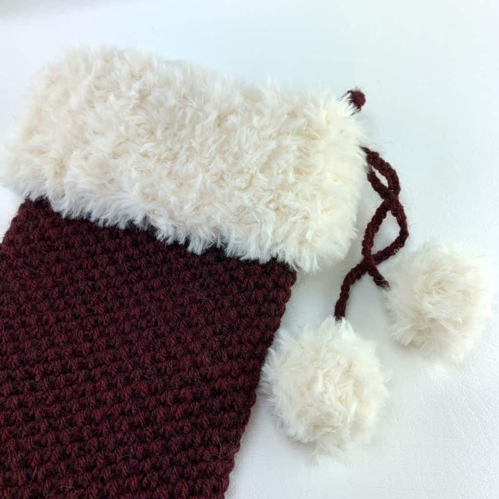 Classic Textures Christmas Stocking - Free Crochet Pattern - A ...
