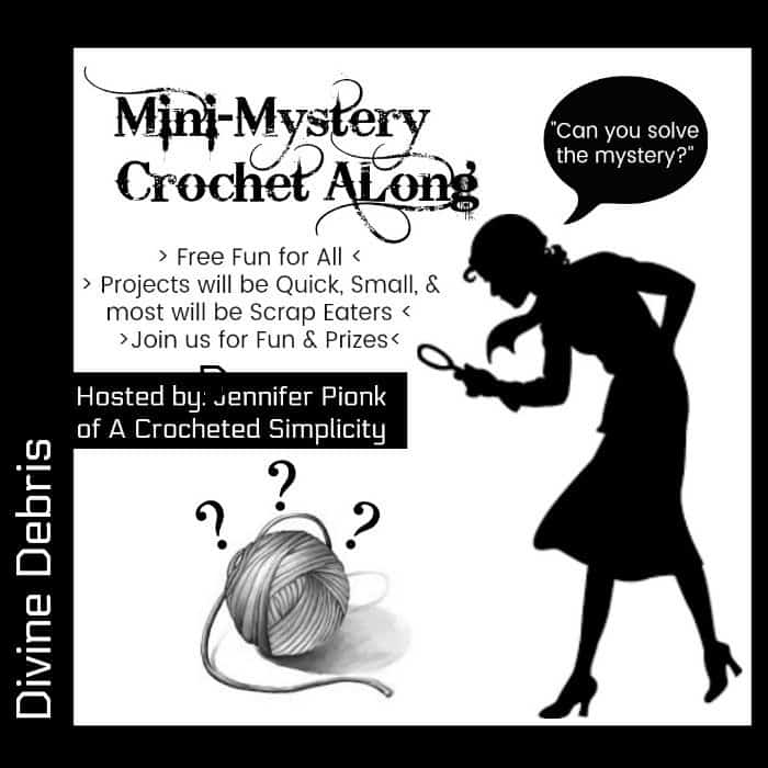 Join us for Mini-Mystery Crochet Along #21 with Guest Designer Divine Debris