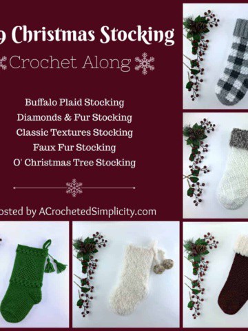 Join us for the 2019 Christmas Stocking Crochet Along! This is a free event for all with weekly prizes. We hope you'll join us!