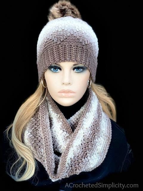 Argyle Cowl & Infinity Scarf – Free Crochet Patterns