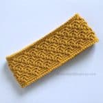 Free Crochet Ear Warmer Pattern - Diamonds Ear Warmer by A Crocheted Simplicity #crochetearwarmer #freecrochetpattern #freecrochetearwarmer #handmade #crochetheadwarmer #crochetdiamonds