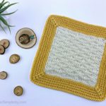 Free Crochet Afghan Square - Triple Textures 12" Afghan Square by A Crocheted Simplicity #freecrochetpattern #crochetafghansquare #12incheafghansquare #freecrochetblanketsquare #crochettextures #crochetafghan #crochetblanket