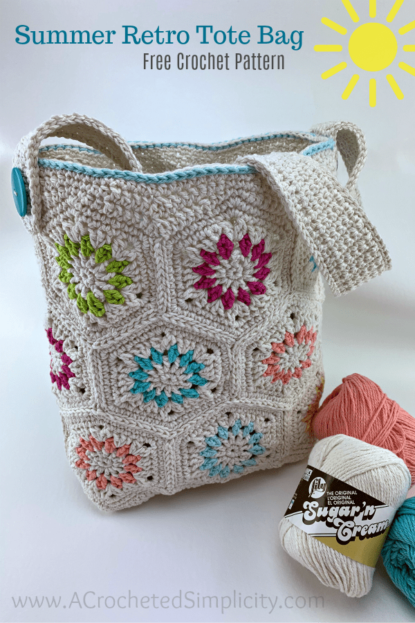purse crochet pattern PATTERN PDF flower handbag bag Sewing & Fiber