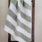 Free Crochet Blanket Pattern - Abrielle Baby Blanket by A Crocheted Simplicity #freecrochetpattern #crochetblanketpattern #crochetbabyblanket #freecrochetblanketpattern #handmadeblanket #crochetforbaby #crochetpatternsforbaby #crochet