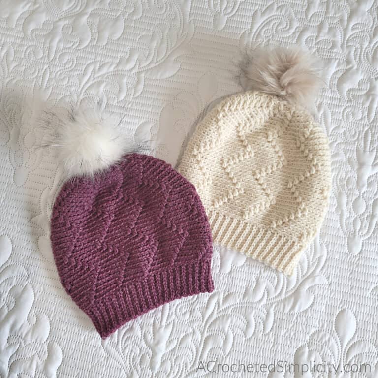 Zig Zag Slouch – Free Crochet Hat Pattern