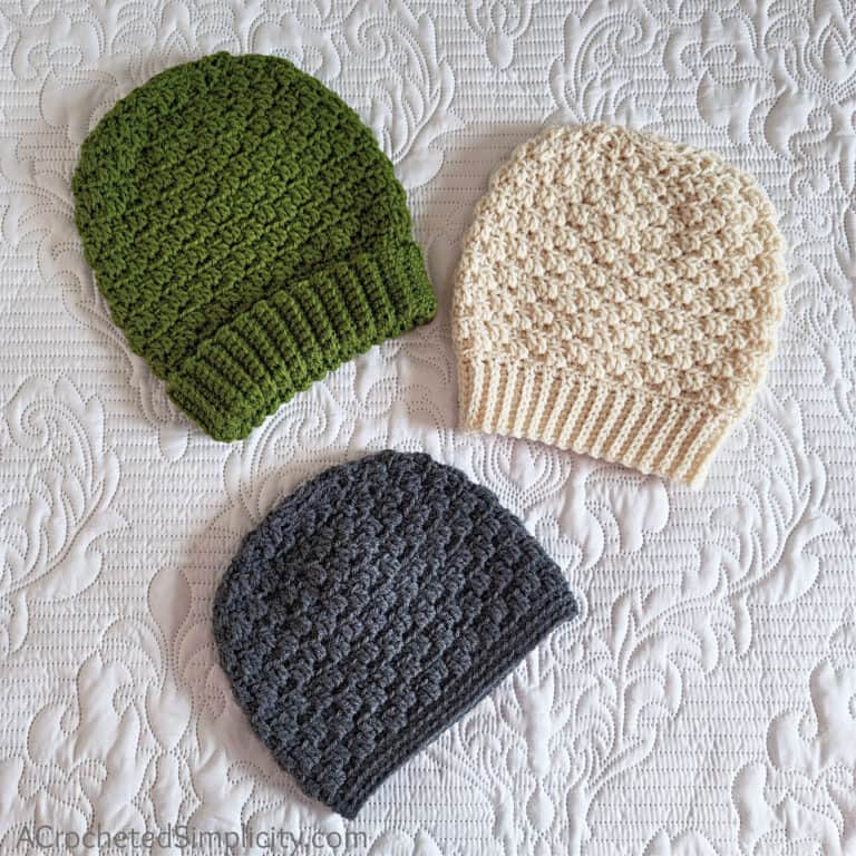 Avalon Beanie & Slouch – Free Crochet Hat Pattern