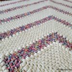 Free Crochet Blanket Pattern - Elayna's Afghan by A Crocheted Simplicity #freecrochetpattern #freecrochetblanketpattern #crochetlapghanpattern #crochetblanketpattern #crochet #crochetlapghan #crochetafghan #crochetpuffstitch #crochetlinenstitch