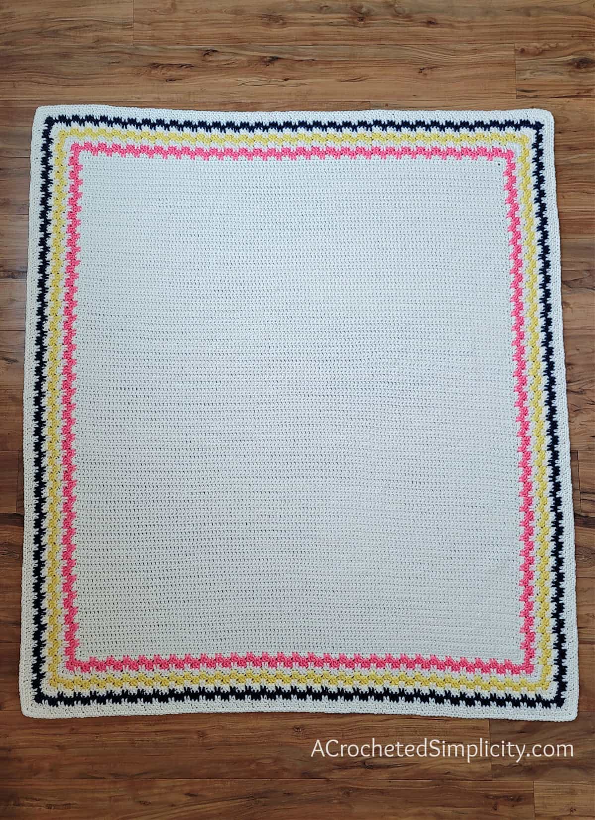 Free Crochet Blanket Pattern - Jossalyn's Afghan by A Crocheted Simplicity #freecrochetpattern #freecrochetblanketpattern #crochetlapghanpattern #crochetblanketpattern #crochet #crochetlapghan #crochetafghan #crochetpuffstitch #homemadeafghan #crochettexture
