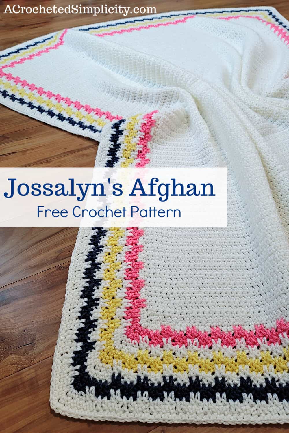 Free Crochet Blanket Pattern - Jossalyn's Afghan by A Crocheted Simplicity #freecrochetpattern #freecrochetblanketpattern #crochetlapghanpattern #crochetblanketpattern #crochet #crochetlapghan #crochetafghan #crochetpuffstitch #homemadeafghan #crochettexture