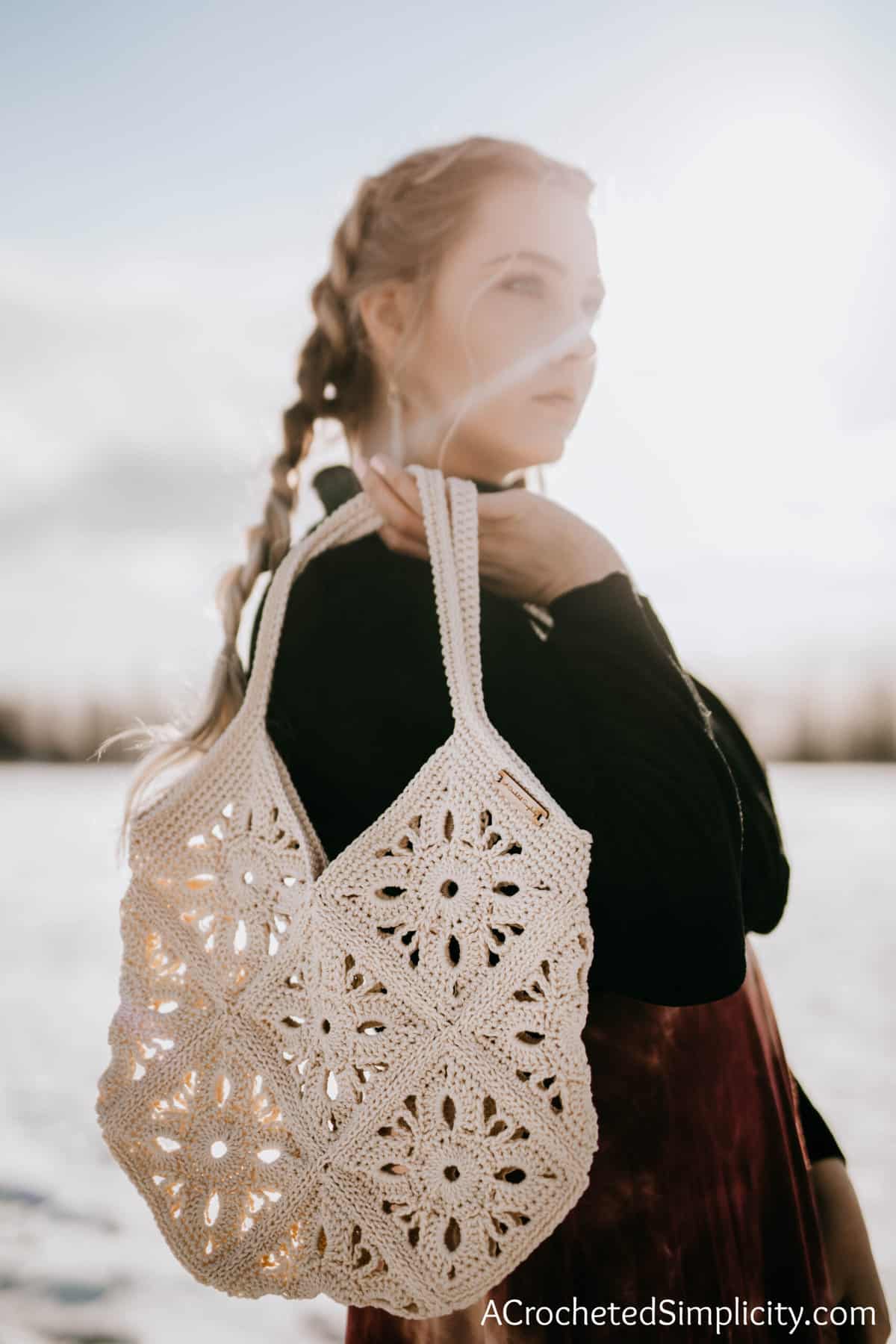 Crochet Shopping Bag - Free Crochet Pattern