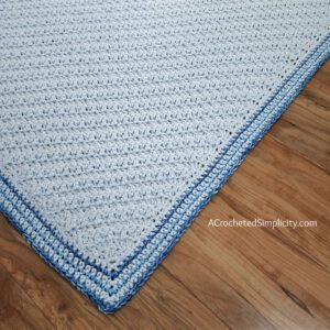 Free Crochet Afghan Pattern - Cuddly Soft Corner-to-Corner Baby Blanket Pattern by A Crocheted Simplicity. #freecrochetpattern #crochetbabyblanket #crochetbabyblanketpattern #babyblanketpattern #crochetblanketpattern #crochetbabyafghan #handmade #handmadebabyblanket #cornertocornercrochet #c2ccrochet #c2cblanketpattern #c2cblanket