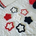 Free Crochet Star Pattern - Simple Crochet Stars - 3 Ways by A Crocheted Simplicity #freecrochetpattern #handmadetowel #crochettowelpattern #crochethandtowel #crochetlinenstitch #kitchentowel #4thofjulydecor #patriotichandtowel #summertowel #crochethandtowel #starsandstripes #crochetstarsandstripes #crochet4thofjuly #fourthofjulycrochet #redwhiteblue #crochetredwhiteblue #crochetstarpattern #howtocrochetstars #simplestarcrochetpattern