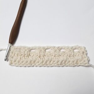 extended moss stitch double crochet moss stitch