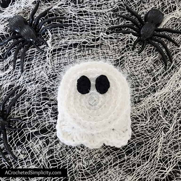 Ghost Dish Scrubby – Free Crochet Pattern