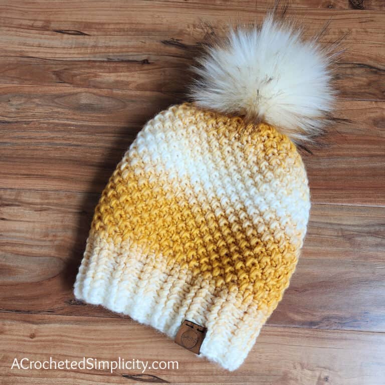 Bulky Crochet Hat Pattern Free – Eloise Slouch