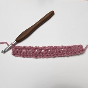 extended crochet moss stitch