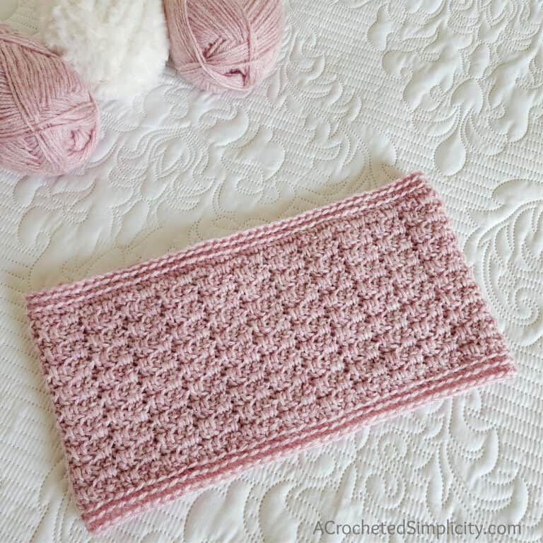 Winter’s Blush Cowl & Infinity Scarf – Free Crochet Patterns