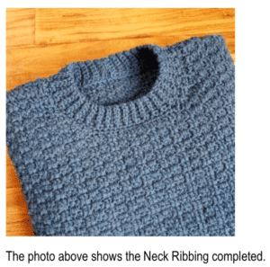 Free Crochet Sweater Pattern - Men's Split Level Pullover by A Crocheted Simplicity #freecrochetpattern #crochetformen #crochetpullover #crochetsweaterpattern #crochetmenssweater #crochetmenspullover #crochetcrewneck #crewnecksweaterpattern #handmadesweater