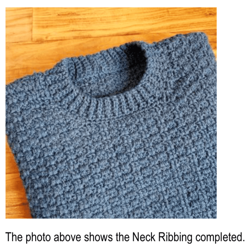 Men's Split Level Pullover - Free Crochet Sweater Pattern - A Crocheted Simplicity