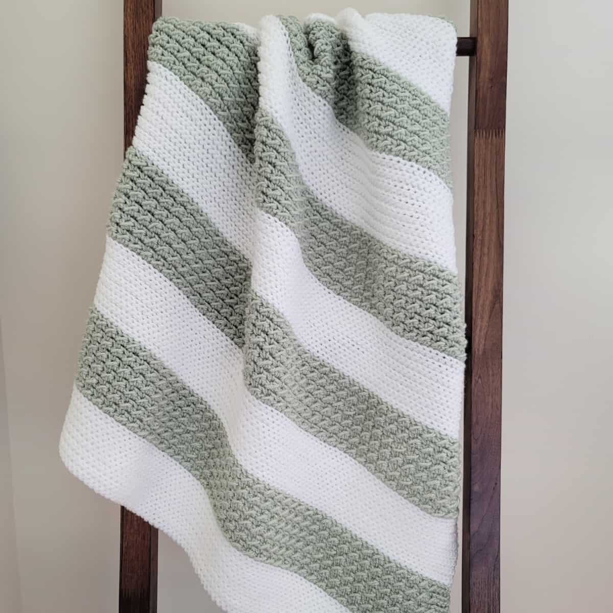 crochet baby towel