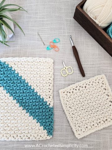 Abrielle Crochet Baby Blanket Pattern - A Crocheted Simplicity