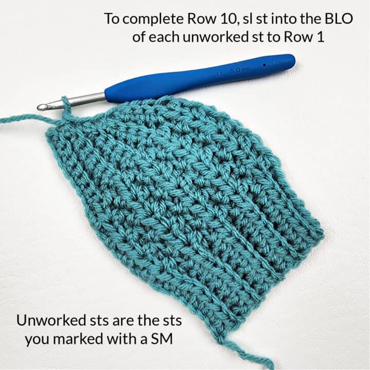 Easy Short Row Crochet Hat Pattern - A Crocheted Simplicity