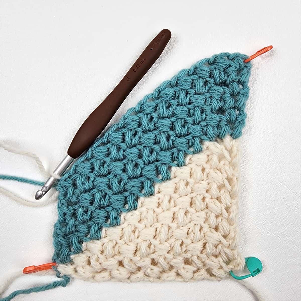 Crochet How To Guide: Interlocking Block Stitch/ Plaid Stitch