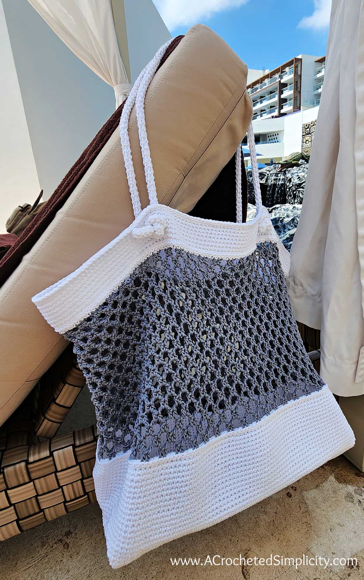 Crochet Beach Bag - FREE Crochet Pattern